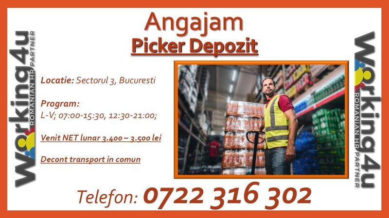 Picker depozit,